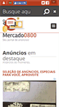 Mobile Screenshot of mercado0800.com.br